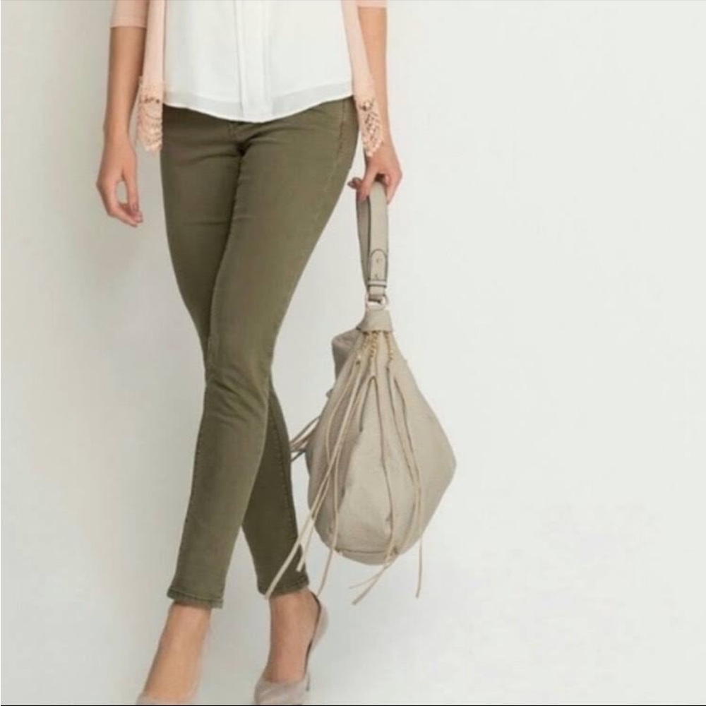 Lucky Brand Charlie Super Skinny Olive